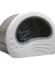 Fully Enclosed Cat Litter Box – Anti-Splash & Odor Isolation with modern design and spacious interior.