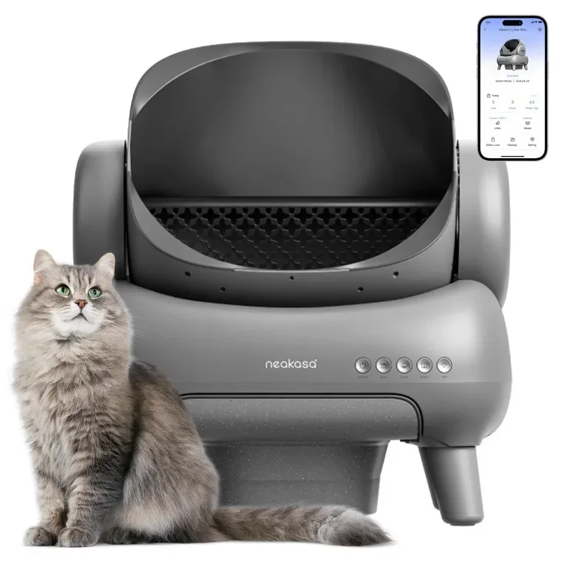 Neakasa Smart Automatic Cat Litter Box with self-cleaning technology, odour control, and smartphone connectivity, ideal for Australian pet owners.